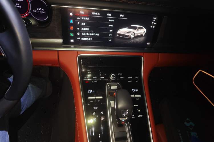 Used Porsche Panamera 2023 Panamera Executive Long Wheelbase Platinum Edition 2.9T Audio And AC Panel