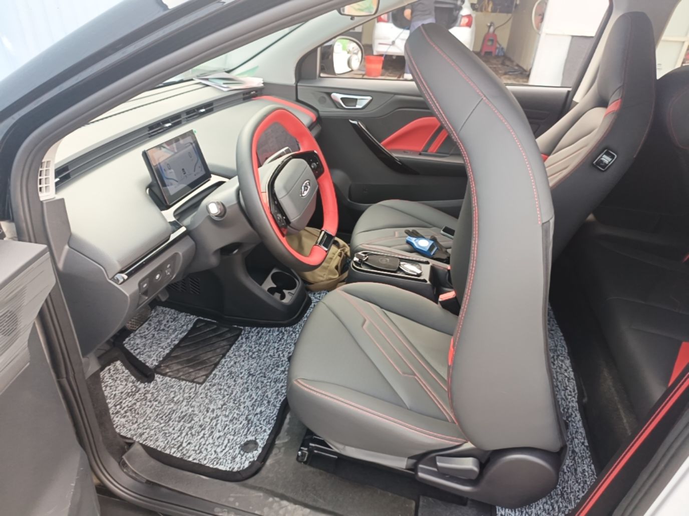 Avant de la voiture