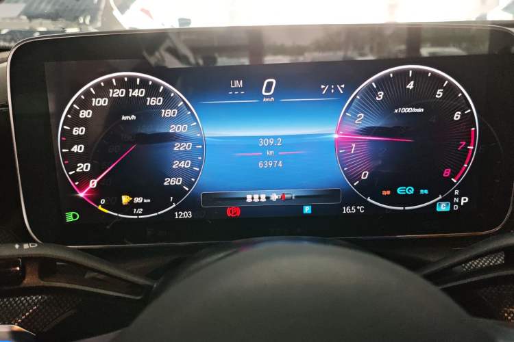 Used Mercedes-Benz C-Class 2022 C 260 L Sport Edition Instrument Cluster