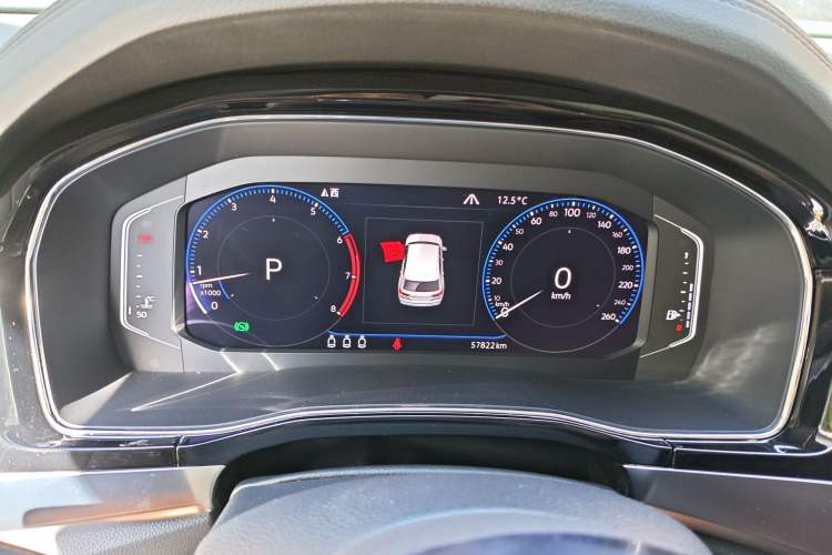 Used Volkswagen Teramont X 2019 530 V6 Four-Wheel Drive Prestige Luxury Edition Instrument Cluster