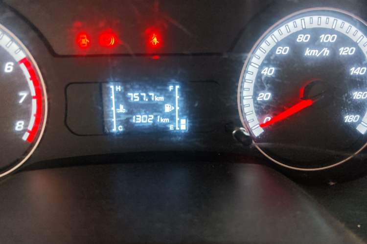 Used CHANGAN KAICHENG F300 2022 1.5L "True Fragrance" Long-Wheelbase DAM15KL Odometer Close Up