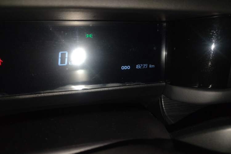 Used iCAR 03 2024 501km Two-Wheel Drive Long-Range Version Odometer Close Up