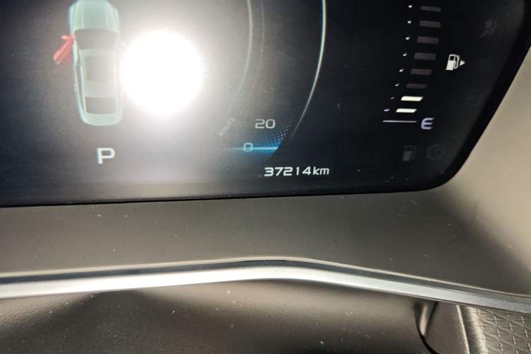 Used Geely Auto Preface 2021 2.0TD Luxury Version Odometer Close Up