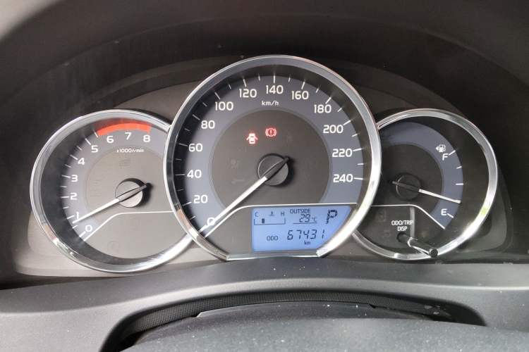 Used Toyota Corolla 2018 1.2T S-CVT GL Smart Enjoyment Version Instrument Cluster