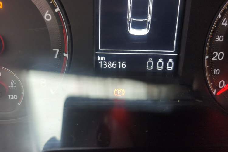 Used Volkswagen Bora 2021 1.5L Manual Comfort Smart Connect Edition Odometer Close Up