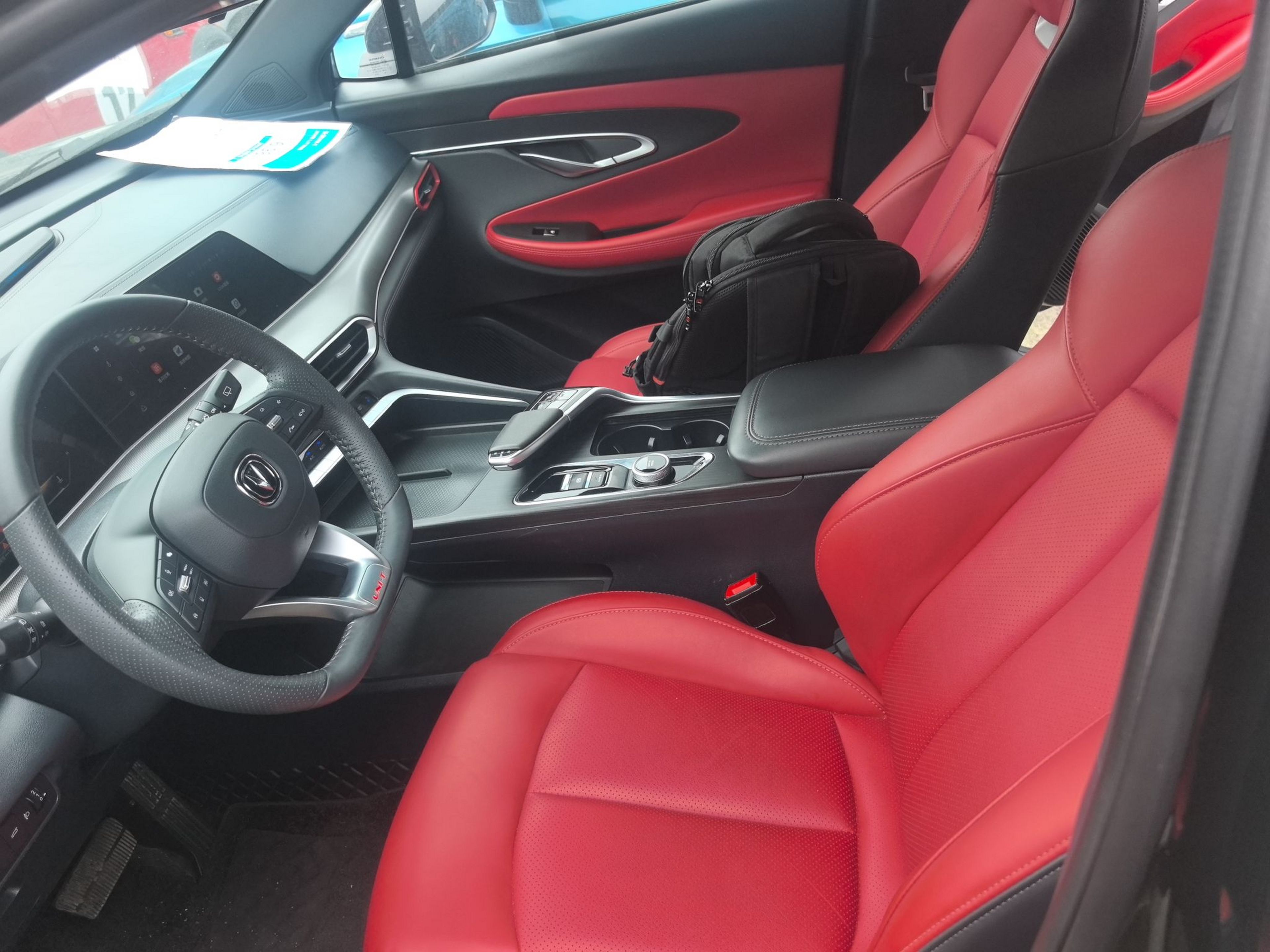 Avant de la voiture