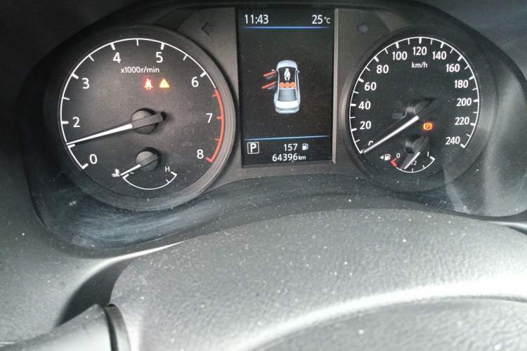 Used Nissan Teana 2021 2.0L XL Comfort Edition Odometer Close Up