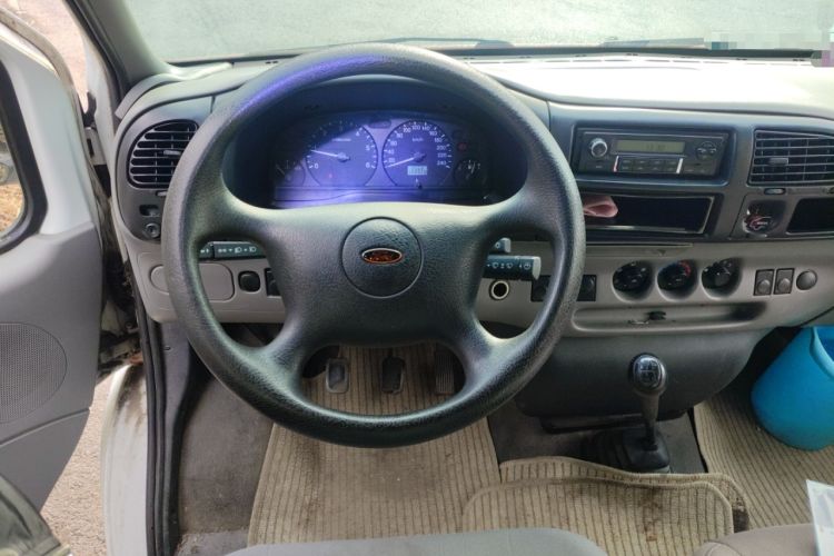 Used Ford Classic Transit 2013 2.8T Refurbished Diesel Ice-White Logistics Vehicle Long Wheelbase Mid-Roof Model JX493ZLQ4