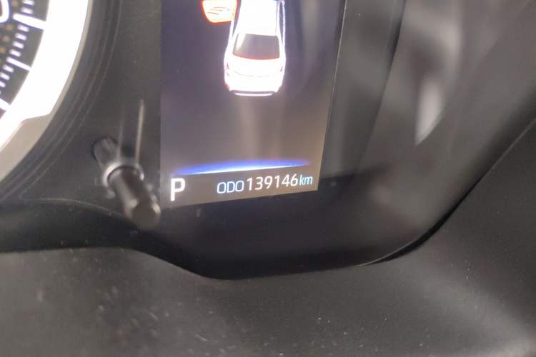 Used Toyota Levin 2021 185T CVT Luxury Edition Odometer Close Up