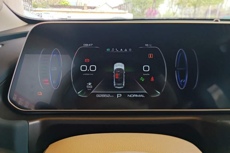 Used ORA Good Cat 2023 401 km Standard Range Premium Version Lithium Iron Phosphate Instrument Cluster