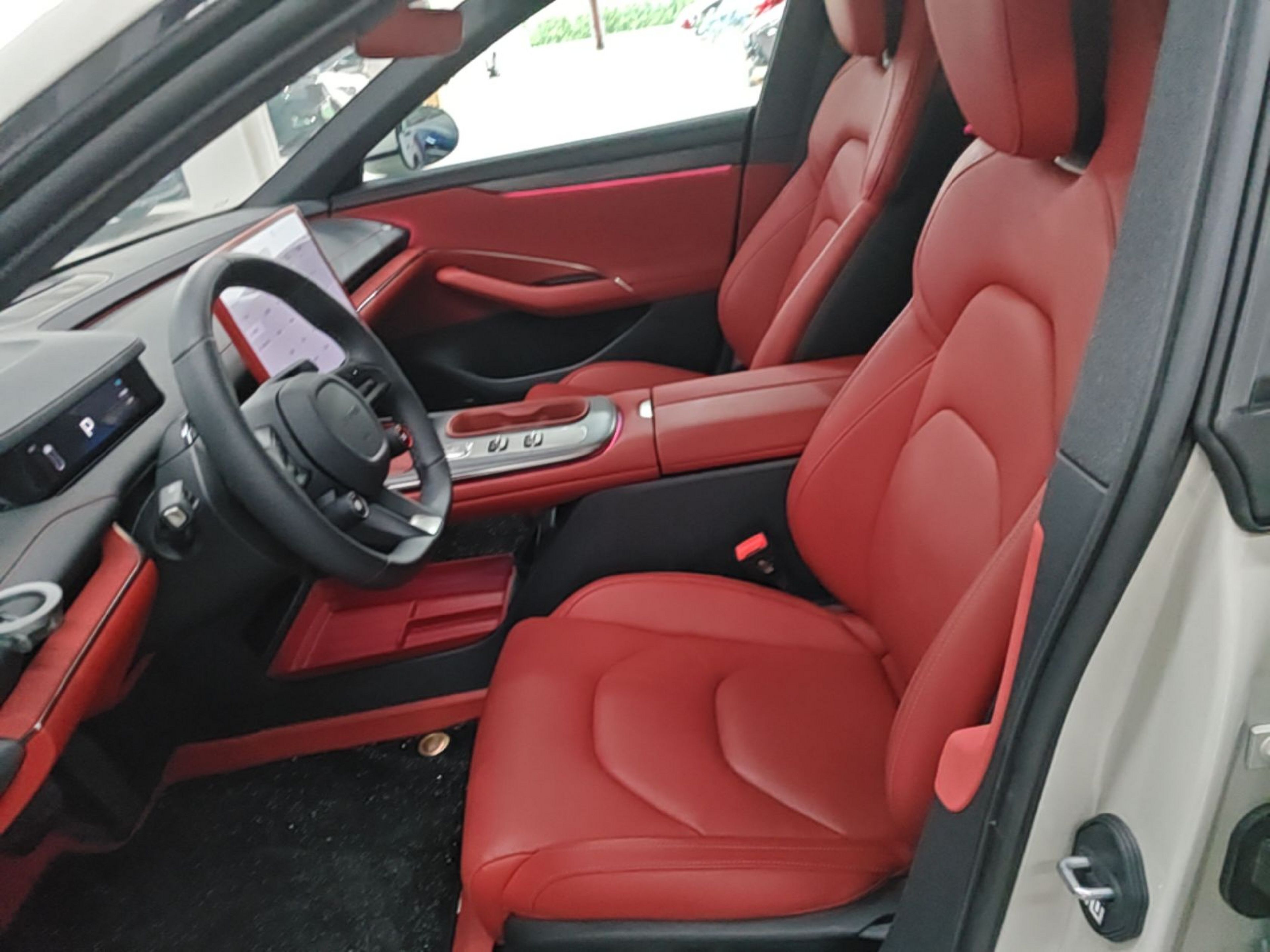 Avant de la voiture