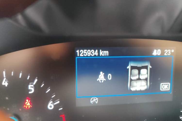 Used Ford Focus 2019 Hatchback 1.5L Automatic Sharp Edition China V Standard Odometer Close Up