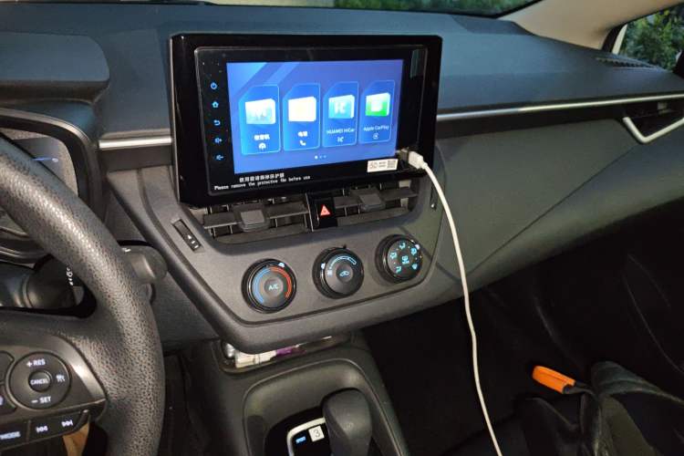 Used Toyota Corolla 2022 1.2T S-CVT Pioneer PLUS Edition Audio And AC Panel