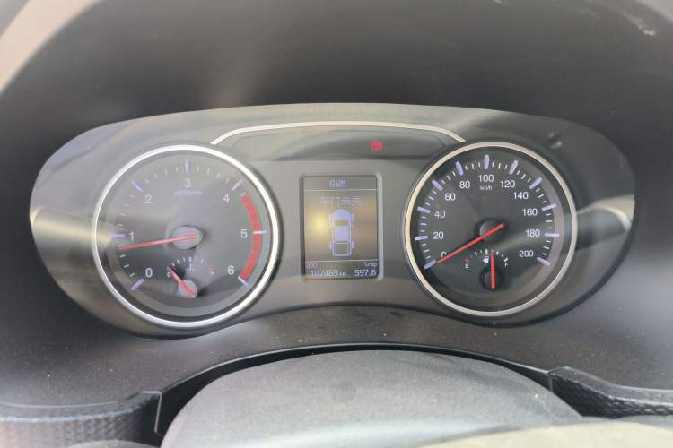 Used Great Wall Wingle 5 2017 2.0T European Version Diesel Two-Wheel Drive Advanced Large Double-Cab GW4D20E Instrument Cluster