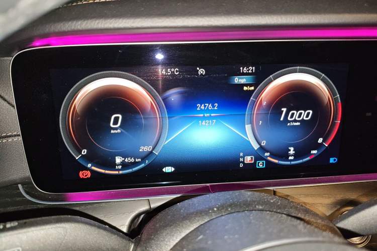 Used Mercedes-Benz E-Class 2023 Restyled E 300 L Sporty and Stylish Edition Instrument Cluster