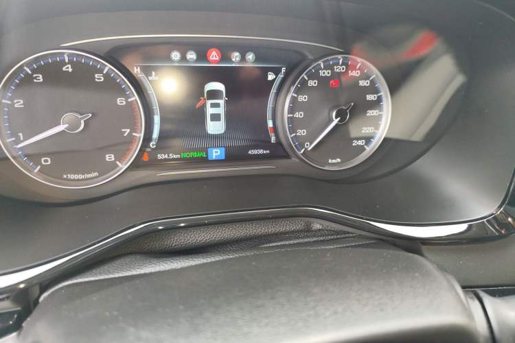 Used GAC Trumpchi M8 2018 320T Luxury Edition Odometer Close Up