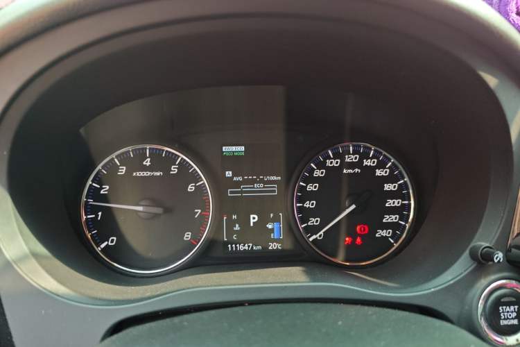 Used Mitsubishi Outlander 2016 2.4L 4x4 Elite Edition 5 Seats Instrument Cluster