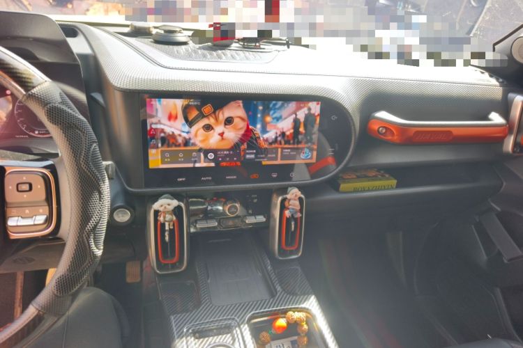 Used Haval DARGO 2021 1.5T DCT Two-Wheel Drive Border Collie Edition Audio And AC Panel