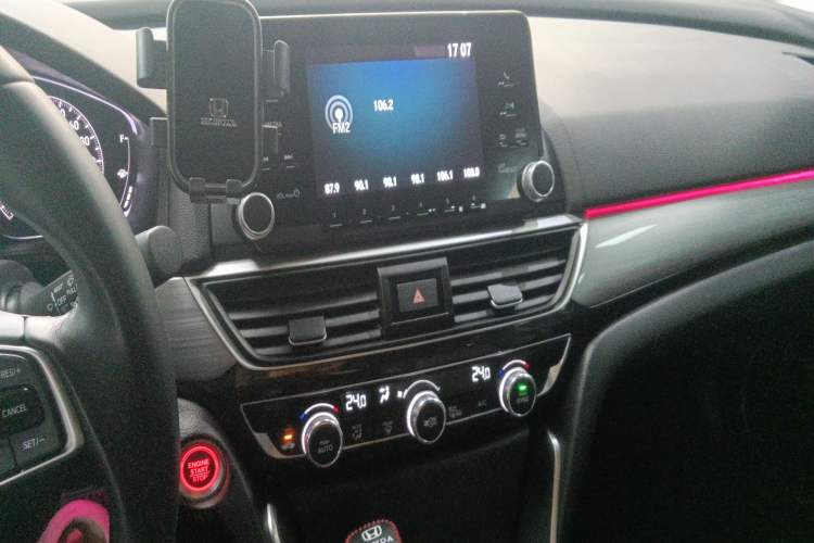 Used Honda Inspire 2019 260TURBO Elegant Edition China VI Emission Standard Audio And AC Panel