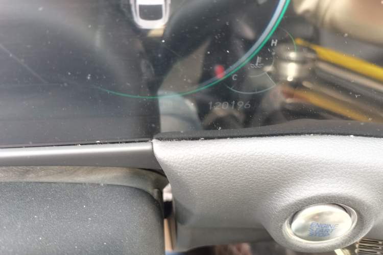 Used Hyundai Sonata 2020 270TGDi DCT GLS Elite Edition Odometer Close Up