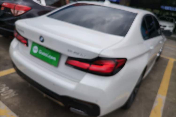 Used BMW 5 Series 2023 530Li Leading Model M Sport Package Rear Right 45 Deg