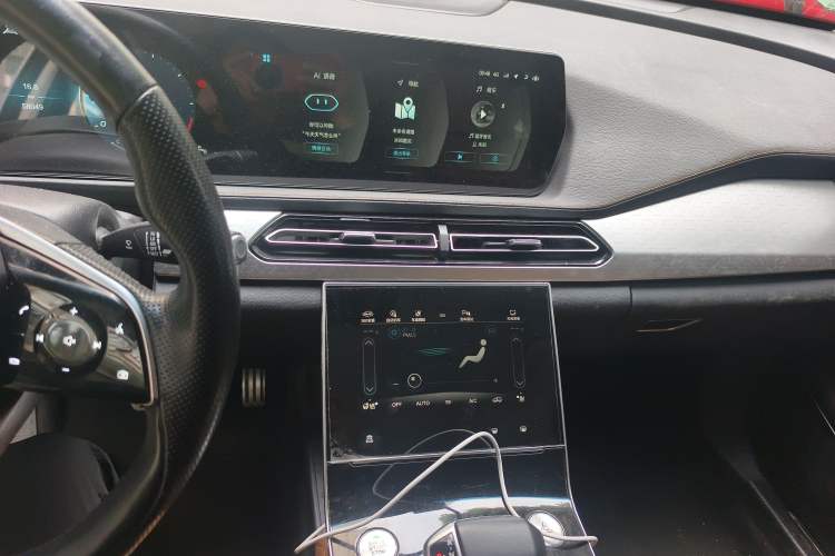 Used BAIC Beijing X7 2020 1.5TD DCT Leading Edition Audio And AC Panel