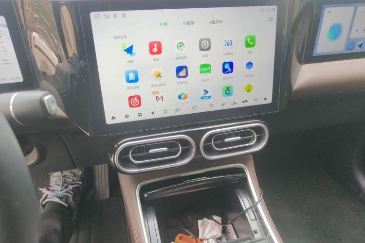 Used Leapmotor C01 2023 525 Comfort Edition Audio And AC Panel