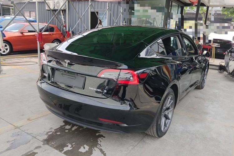 Used Tesla Model 3 2022 Rear-Wheel-Drive Version Rear Right 45 Deg