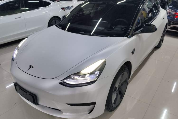 Used Tesla Model 3 2021 Revised Version Standard Range Rear-Wheel Drive Upgraded Edition 3D1