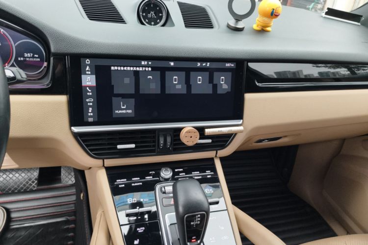 Used Porsche Cayenne 2018 Cayenne 3.0T Audio And AC Panel