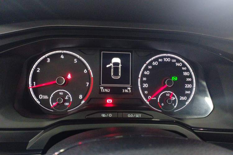 Used Volkswagen Polo 2019 Plus 1.5L Automatic Panoramic Enjoyment Edition Instrument Cluster