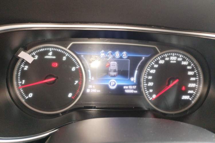 Used Hongqi H5 2022 Classic Model Facelift 1.5T DCT Qiyun Edition Instrument Cluster