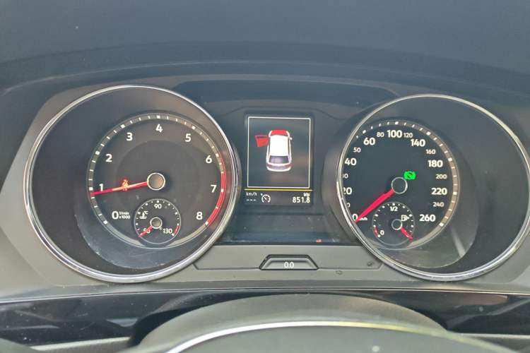 Used Volkswagen Tiguan L 2018 Facelift 330TSI Automatic Two-Wheel Drive Luxury Edition Instrument Cluster