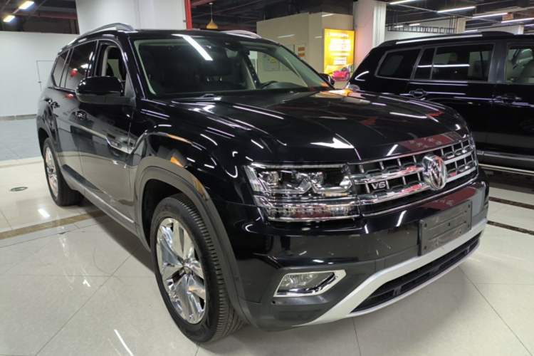 Used Volkswagen Teramont 2019 530 V6 Four-Wheel Drive Prestige Flagship Edition China V Standard Front Right 45 Deg