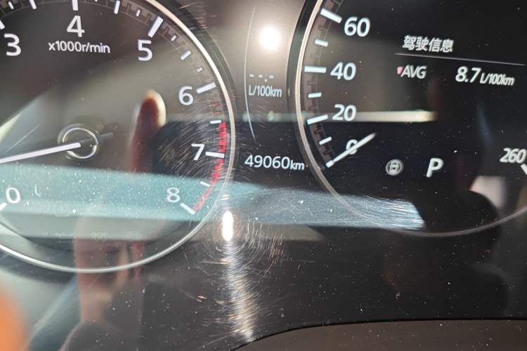 Used Mazda CX-50 2023 2.5L Smart Drive Version Odometer Close Up