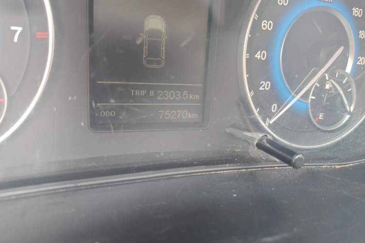 Used Dongfeng Fengon S560 2019 1.8L Manual Urban Model Odometer Close Up