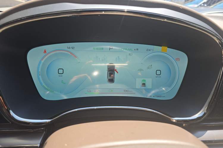 Used BYD Han 2023 EV Champion Edition 715KM Front-Drive Prestige Model Instrument Cluster