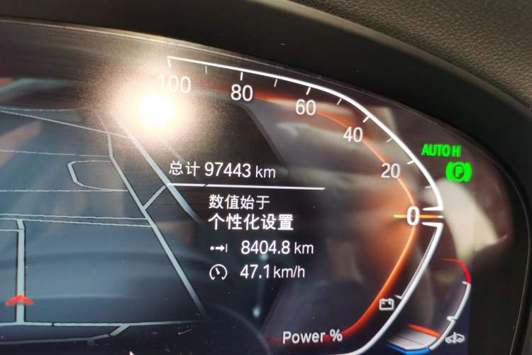 Used BMW X3 2023 xDrive30i Leading Model M Night Edition Package Odometer Close Up