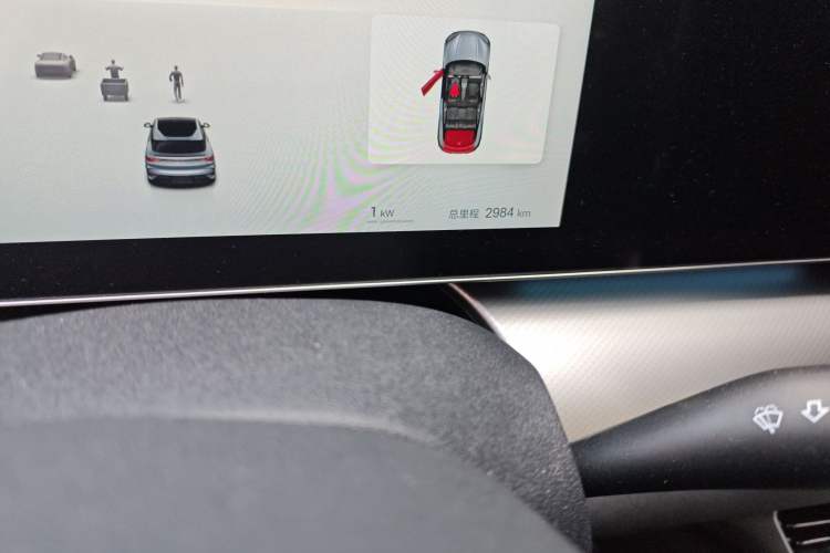 Used BYD Sealion 07 EV 2024 610 Long-Range Version Odometer Close Up