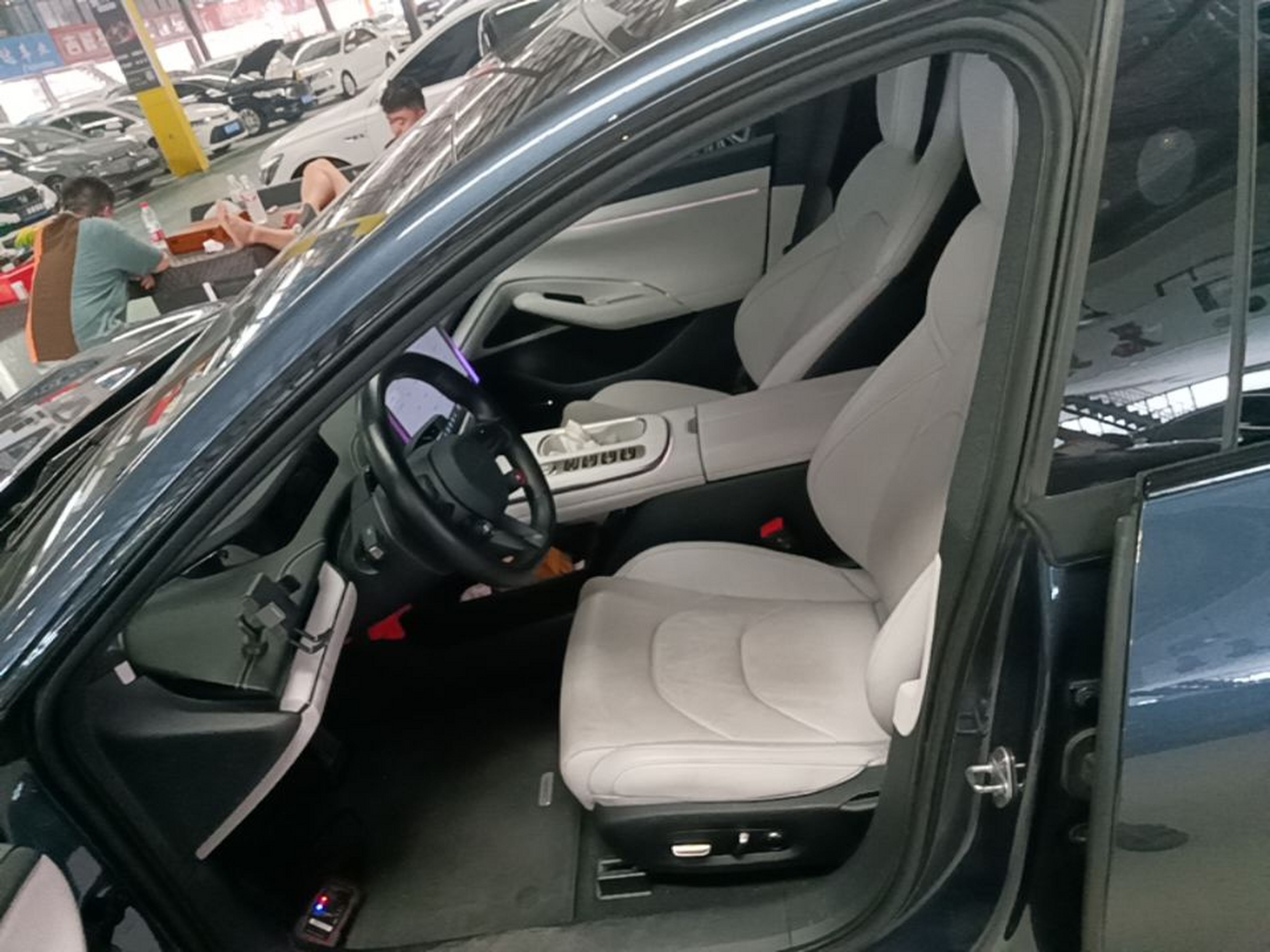 Avant de la voiture