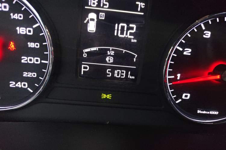 Used Roewe RX5 2020 PLUS 300TGI Automatic Ali National Style Luxury Edition Odometer Close Up