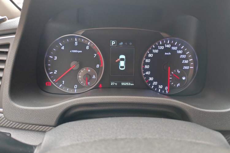 Used Hyundai Elantra (6th Generation / Lingdong) 2018 1.4T Dual-Clutch Xuan Dong · Dynamic Edition Instrument Cluster