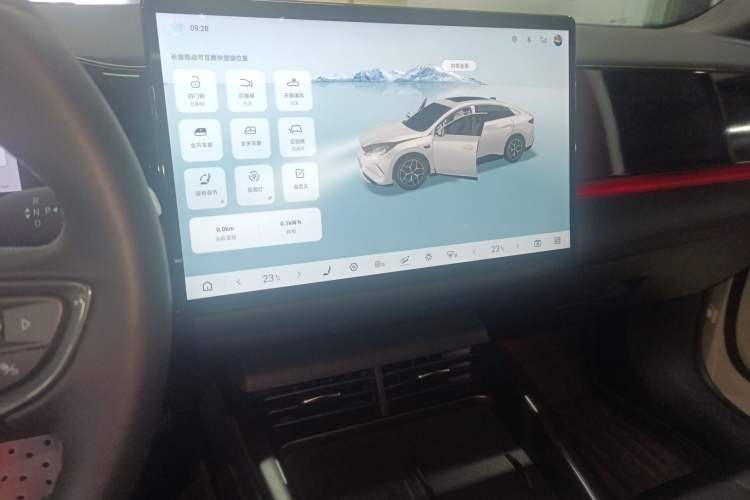 Used BYD Seal 06 New Energy 2025 EV 545KM Flagship Edition Audio And AC Panel