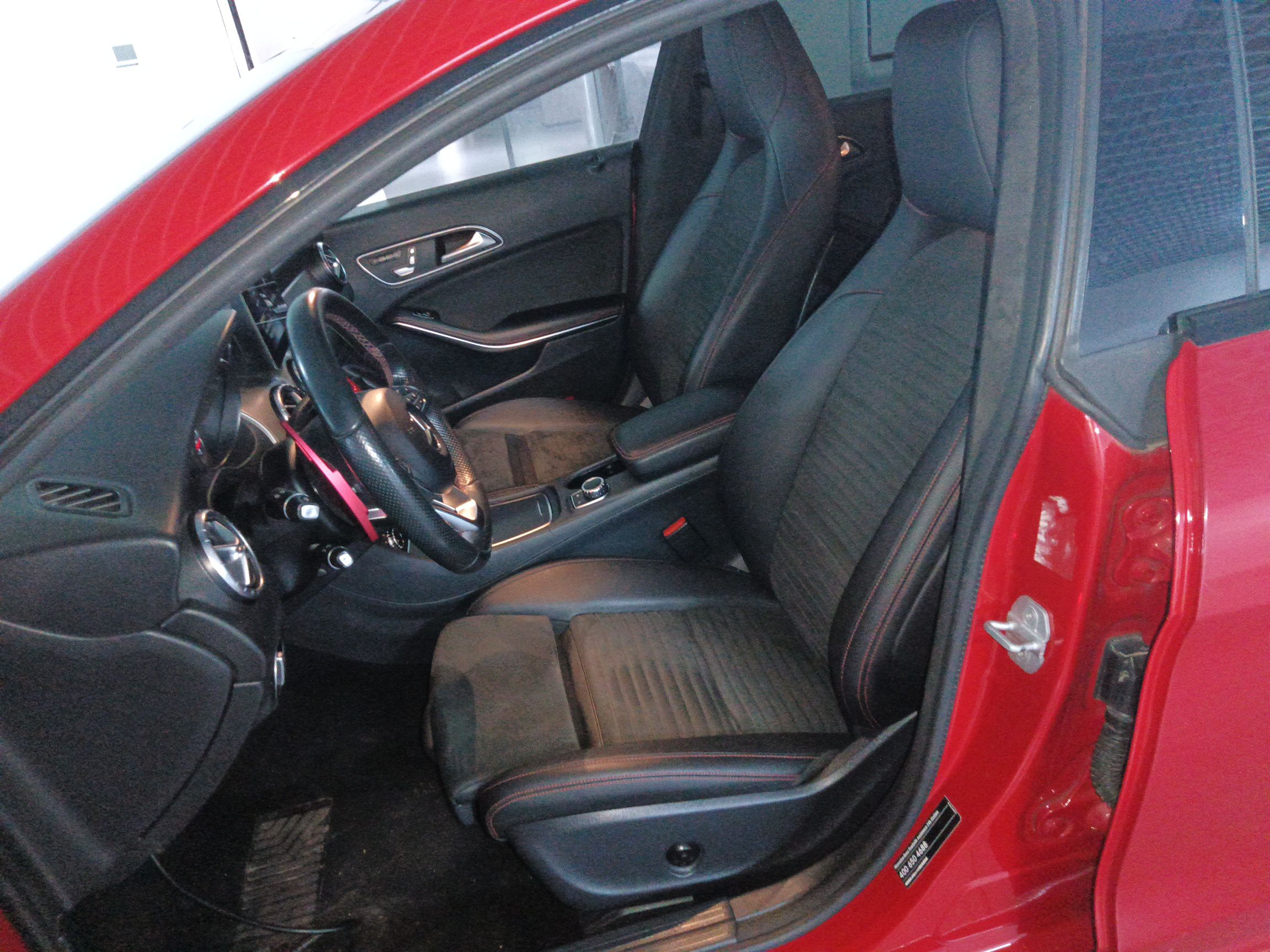 Avant de la voiture