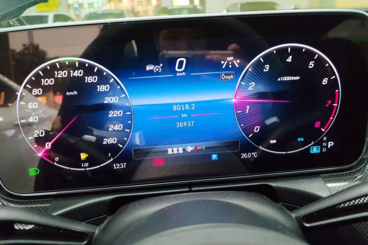 Used Mercedes-Benz C-Class 2023 C 260 L Bright Night Sports Edition Instrument Cluster