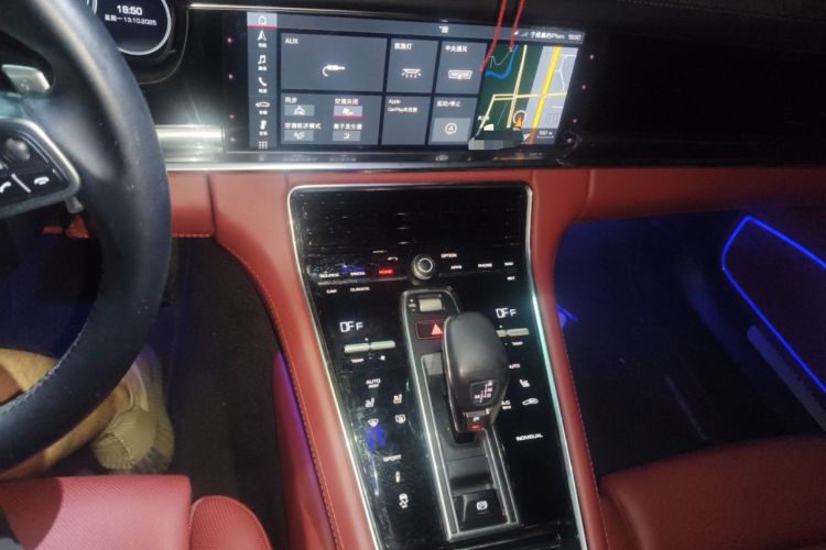 Used Porsche Panamera 2019 Panamera Executive Long Wheelbase 2.9T Audio And AC Panel