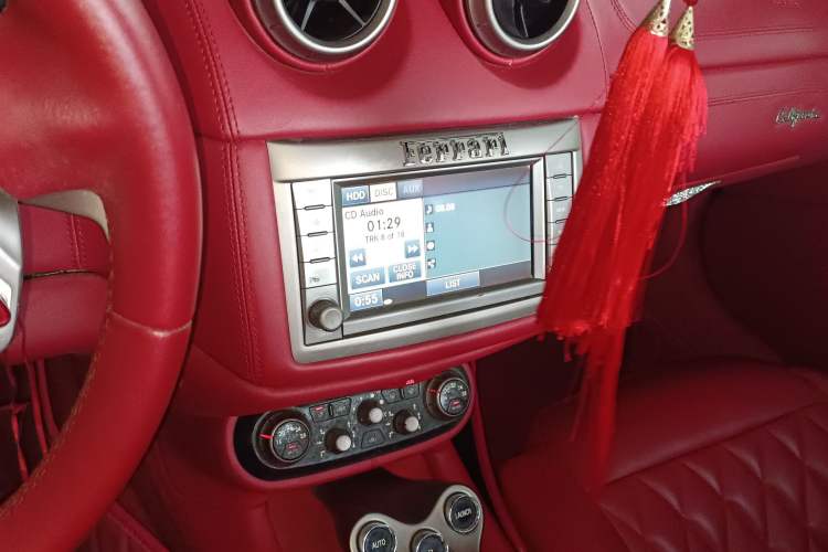 Used Ferrari California T 2009 4.3L Standard Edition Audio And AC Panel