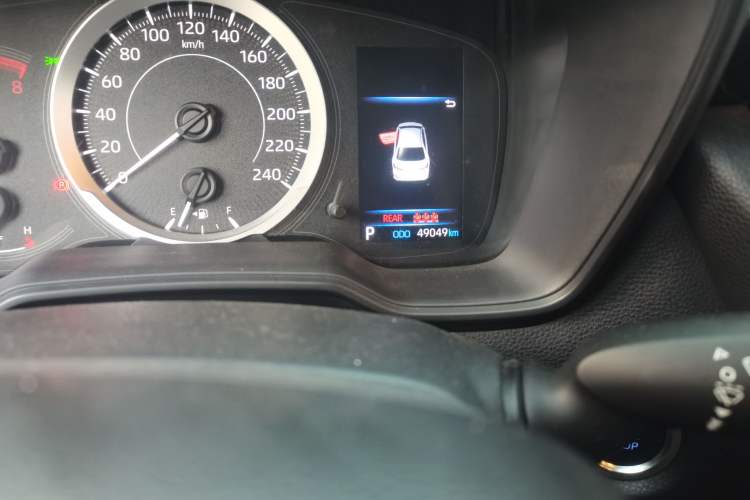 Used Toyota Corolla 2021 1.2T S-CVT Luxury Edition Odometer Close Up