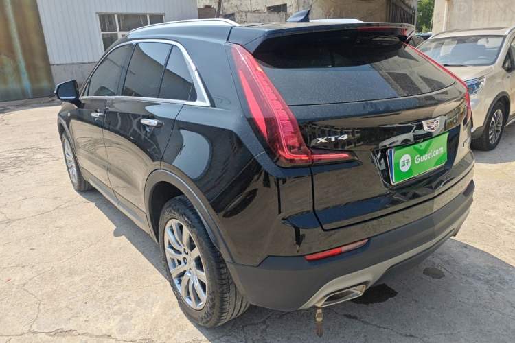 Used Cadillac XT4 2021 28T Two-Wheel Drive Luxury Version Rear Left 45 Deg