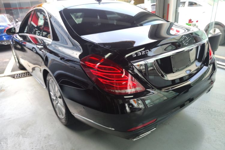 Used Mercedes-Benz S-Class 2014 S 320 L Business Model Rear Left 45 Deg